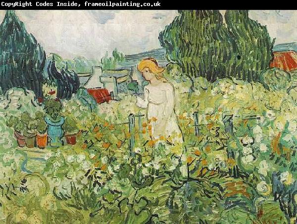 Vincent Van Gogh Marguerite Gachet in the Garden